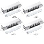 Anhoer 4 x Magnetic Door Catch 40KG Cupboard Door Magnets Magnetic Catch Stainless Steel Cabinet Door Magnetic Catches for Cabinet Drawer Kitchen Cupboard Wardrobe Closet Closure