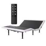 Yireehome Queen Adjustable Bed Frame with Wireless Remote, Head Foot Incline, USB, Underbed Light Easy Assembly, Zero Gravity, Bed Frame Basic with Quiet Motor