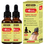 Inproveda Sri Ram Kripa Nabhi Tailam 30ml (Pack of 02) | Ayurvedic Multi Benefit Nabhi Oil | Belly Button oil for Skin & Hair | Nabhi Oil ayurvedic for Health and Beauty | नाभि तेल 2 x 30ml