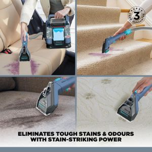 Shark StainStriker Spot Cleaner – Portable Carpet & Upholstery Cleaner