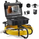 VEVOR Sewer Camera, 165 ft/50 m, 9"