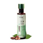 Nat Habit Cold Pressed 100% Pure Sweet Almond (Badam) Oil for Skin & Hair With Vitamin E, Omega-3,6 & 9, Mineral Free - 50 ml