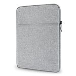 ProElife 10-10.5 Inches Water-Resistant Tablet Sleeve Case for Samsung Galaxy Tab A8/S7/ A7/S6 Lite/S6 |10.9'' iPad Air 4/5|2022 iPad 10.9'' / iPad Pro 11'' (M2 Chip)|Surface Go 1/2/3 10.5'' (Gray)