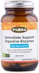 Flora - Enzyme Blend of Seven Vegetarian Enzymes, Supports Optimal Digestion of Proteins, Fast, Carbs, Fiber and Complex Sugars, Provides Relief from Lactose Intolerance, 60 Vegetarian Capsules