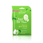 Alba Botanica Fast Fix Sheet Anti-Acne Mask, Papaya (Pack of 8)