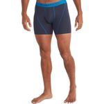 ExOfficio Men's Give-N-Go Sport 2.0 Boxer Brief 6 inch Travel Underwear for Men, Breathable and Durable, Easy Clean, Navy/Skydiver, Medium