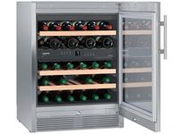 Liebherr WTes 1672 vinidor – (Standalone Wine Cooler, Stainless Steel, 5 sn-st, -20 °C, Stainless Steel)