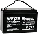 Weize 100Ah 12 Volt Battery, Rechar