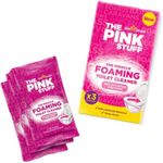 H and A The Pink Stuff Miracle Foaming Toilet Bowl Cleaner: 3 Sachets of Self-Activating Limescale Remover Powder for Powerful Pink Foam Toilet Bowl Cleaner Quick And Easy To Use