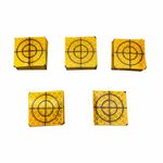 100PCS Yellow Reflector Sheet 30X30MM Reflective Target for Total Station