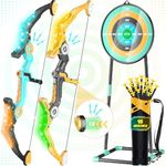 2 Pack Upgraded Kids Bow and Arrow 