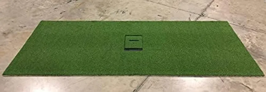 5' x 10' Golf Mat for Optishot Simulator for Right and Left Handed Golfers- Also Holds a Wooden tee