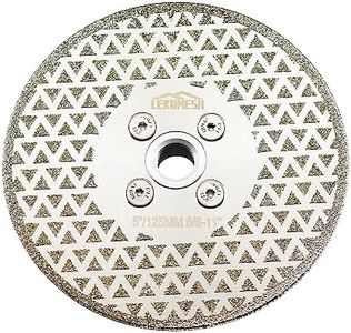 LEKOMESH Tile Blade 5"/125mm Diamond Saw Blade for Cutting and Grinding Granite Marble Ceramic Porcelain Tile with 5/8"-11 Flange