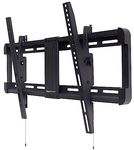 Amazon Basics Tilt TV Wall Mount with Horizontal Post Installation Leveling for 32-Inch to 86-Inch TVs