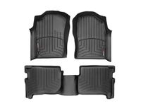 WeatherTech First and Second Row FloorLiner (Black)