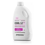 Dynamax Cool G12 EVO Antifreeze Coolant CONCENTRATE 1 Litre, Light Red/Violet (Purple) Coolant