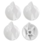 Alocs Timer Switch Knob Compatible with Intermatic - 146MT574 Timer Knob Replacement for FD Series Spring Wound Timers for Woods Wall Timer Bathroom Fan Light Motor Heater (4 Pack)