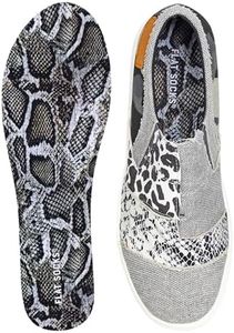 FLAT SOCKS No Show Socks, Sockless Shoe Liner, No Slipping, No Stinking, Washable Barefoot Shoe Insert for Men and Women, The Full Monty, Small