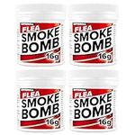 CritterKill Professional Strength 16g Flea Smoke Bomb Fogger Fumigator Smoke | Kills Fleas (4)