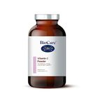 BioCare Vitamin C Powder | Immune Support, Healthy Skin & Collagen & Energy Production - 250g