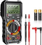 ANENG Digital Multimeter with Case,DC AC Voltmeter,Ohm Volt Amp Meter,Measures Voltage,Current,Resistance,Continuity,Diodes,Electric Tools for Househould Outlet,Automotive Battery Test