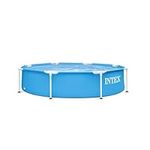 Intex 28205 Swimming Pool Metal Frame, 244 X 51 Cm, Blue