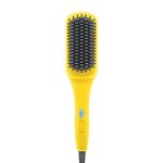 Drybar The Brush Crush Heated Straightening Brush | One Step Hair Straightener Brush, Smooth and Style for Frizz-free Hair, Works With All Hair Types