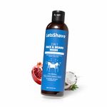 Letsshave 2-in-1 Face & Beard Wash for Men (250ml) | Gentle Cleanser with Pomegranate, Grape Seed & Aloe | Paraben & Sulphate-Free | Natural face wash for men | 250ml
