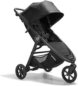 Baby Jogger Cochecito ligero City Mini GT2, para cualquier terreno, mecanismo de plegado rápido con una sola mano, color negro opulento