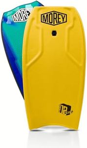 Morey MACH 12 MDS+ - 42.5" Bodyboard - Mach Dynamic Speed System - Enhanced Lamination - Re-Engineered Version Embedded Fiberglass Stringer - Contour Deck Design - Coil Leash Included