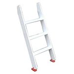 Short Bunk Bed Ladder White - Wood 