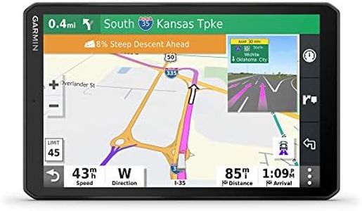 Garmin dezl OTR800, 8-inch GPS Truck Navigator, Easy-to-Read Touchscreen Display, Custom Truck Routing and Load-to-Dock Guidance