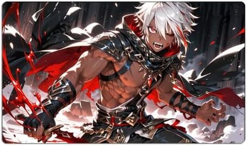 New ZCYWXW Playmats Fallen of Albaz TCG CCG Trading Card Game Mat No Zones & One Bag(ZC058-K)