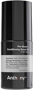 Anthony Pre-Shave and Conditioning Beard Oil, 2 Fl Oz, Contains Rosemary, Basil, Olive and Calendula Oils, Hydrates, Softens, Nourishes, and Conditions Skin