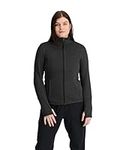 Spyder Women's Standard Slope Fleece Jacket, Black