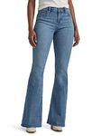 Lee Women's Legendary Mid Rise Flare Jean, Elevated Retro, 14