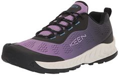 KEEN Women's Nxis Speed Low Height Vented Hiking Shoes, English Lavender/Ombre, 5