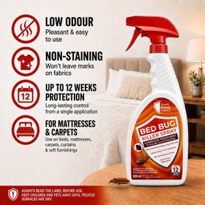 Bed Bug Killer Spray 650ml – Fast-Acting Insecticide Treatment