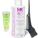 Moroccan Keratin FORMALDEHYDE-FREE Most Effective Brazilian Keratin Hair Blowout Straightening Smoothing Hair Treatment