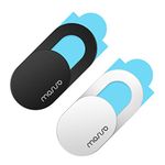 MOSISO Webcam Cover Slide, 0.027 inch Sliding Blocker Camera Cover Lens Blocker Shell Sticker Compatible with MacBook/iPad/iMac/Tablet Ultra Thin Privacy Security Protector(2 Pack)