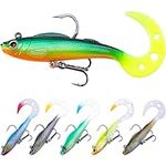 Soft Fishing Lures, Pre-Rigged Jig 