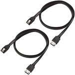 Cable Matters 2-Pack 6 Gbps SATA III to eSATA Cable 3 Feet