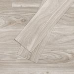 Jeedeson Vinyl Flooring Planks Self-Adhesive, Waterproof Peel and Stick Flooring 6" x 36" 36pack 54 Sq.Ft, Easy to Install Log Grey Wood Grain Floor Stickers for Kitchen, Living Room Bathroom