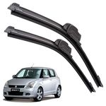 Euro Care Windshield Car Wiper Blades Compatibility With Maruti Suzuki Swift (Model : 2010-2017) - Set of 2Pc (D-21,P-19)