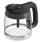 CE200 12-Cup Glass Coffee Pot Replacement Compatible with Ninja Coffee Brewer Maker Models CE251 CE201 CE201C CE200 CE200C Model# XGLSLID200