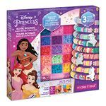 Disney Princess: Royal Rounds: Heishi Beads Charms Set - 2675 Pieces, Make It Real, Beads & Storage Container, 3 Princess Charms, Moana Belle Arielle, Tweens & Girls, Jewelry Kit, Ages 8+