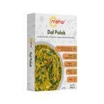 Mehar Ready to Eat Dal Palak 280g (Pack of 1) Authentic Indian Flavor, Conveniently Packaged for Quick Ready to Eat Meals! Ready to Heat & Enjoy Anytime!