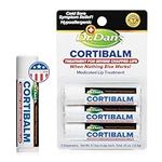 Dr. Dan's Cortibalm -3 Pack -for Dry Cracked Lips - Healing Lip Balm for Severely Chapped Lips- Designed for Men, Women and Children