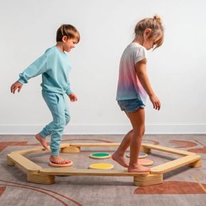 Avenlur Majesty Balance Beam for Kids, Toddler Stepping Stones Set