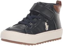 POLO RALPH LAUREN Baby Boy's Jaxson PS (Toddler), Navy/Cream, 4 Toddler